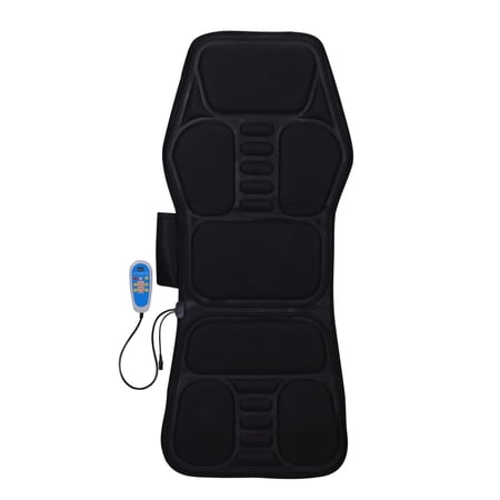 8 Mode Heated Back Massage Seat Cushion Electric Kneading Neck Massage Chair Pad for Home & Car & Office