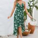 thumbnail image 3 of WILLBEST Vestidos Floreados Para Mujer Vestido Largo De Playa Floral Belleza Irregular Para Mujer, 3 of 3