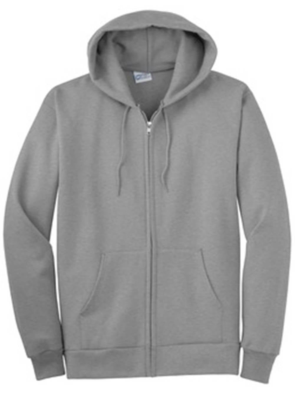 grey sweater zip up