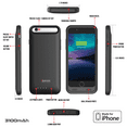 thumbnail image 2 of Alpatronix BX140 3100mAh iPhone 6S / 6 Portable Battery Case Charger, 2 of 9