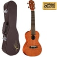 thumbnail image 1 of Oscar Schmidt OU300F Concert Ukulele, Flame Mahogany, w/Hard Case & PC, OU300F UC3, 1 of 9