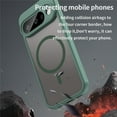 thumbnail image 4 of YEYKX Magnetic for Google Pixel 10 Case [Compatible with MagSafe] [Military Grade Drop Protection] Translucent Matte Shockproof Phone Case,Green,For Google Pixel 10, 4 of 8