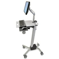 Ergotron Neo-Flex LCD Cart, 20w x 28 7/8d x 26 5/8-46 5/8h, Two-Tone Gray