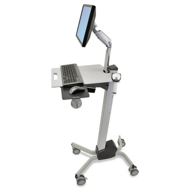 Ergotron Neo-Flex LCD Cart, 20w x 28 7/8d x 26 5/8-46 5/8h, Two-Tone Gray