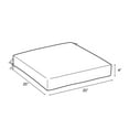 thumbnail image 4 of Arden Selections Oceantex Outdoor Seat Cushion 21 x 21, Denim Alair, 4 of 11