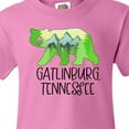 thumbnail image 4 of Inktastic Gatlinburg, Tennessee- Mountains and Bear Shape Youth T-Shirt, 4 of 5