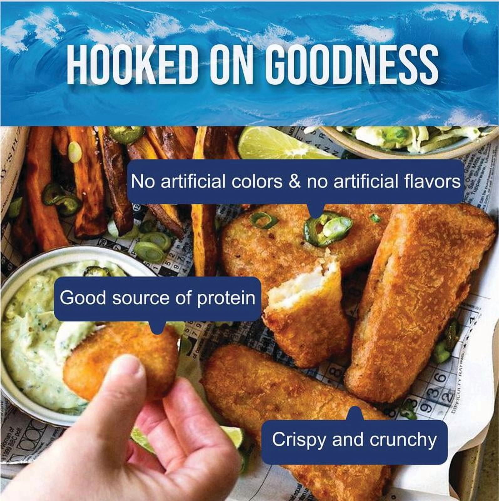 BlueWater Seafoods English Style Fish, Wild Caught Pollock, 500 g