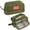 Green, variant on TRIPGEAR 4 Compartments Pencil bag,Big Canvas Pen Pouch,Tool bag School Office Organizer