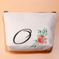 thumbnail image 6 of Initial Makeup Bag Big Letter Script Name Monogram Personalized Travel Makeup Bag for Women Inspirational Gifts She Believed She Could So She Did, 6 of 7