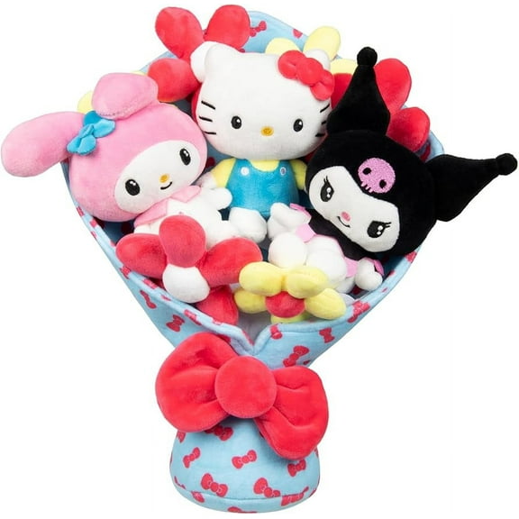 Sanrio Celebration Hello Kitty, My Melody & Kuromi Plush Bouquet