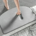 thumbnail image 4 of weibbin Memory Foam Bathroom Mat Non-Slip Absorbent Ultra-Comfortable Velvet Rug 35x24 In, 4 of 6