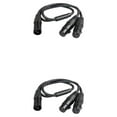 thumbnail image 3 of bedienty Male to Dual Female 3 Pin Cable Connector Electrical Adaptor Accessories 2Set, 3 of 6