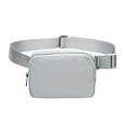 thumbnail image 2 of Waist Pack Bag Belt Bag Utility Belt Fanny Pack for Climbing Cycling Grey, 2 of 8