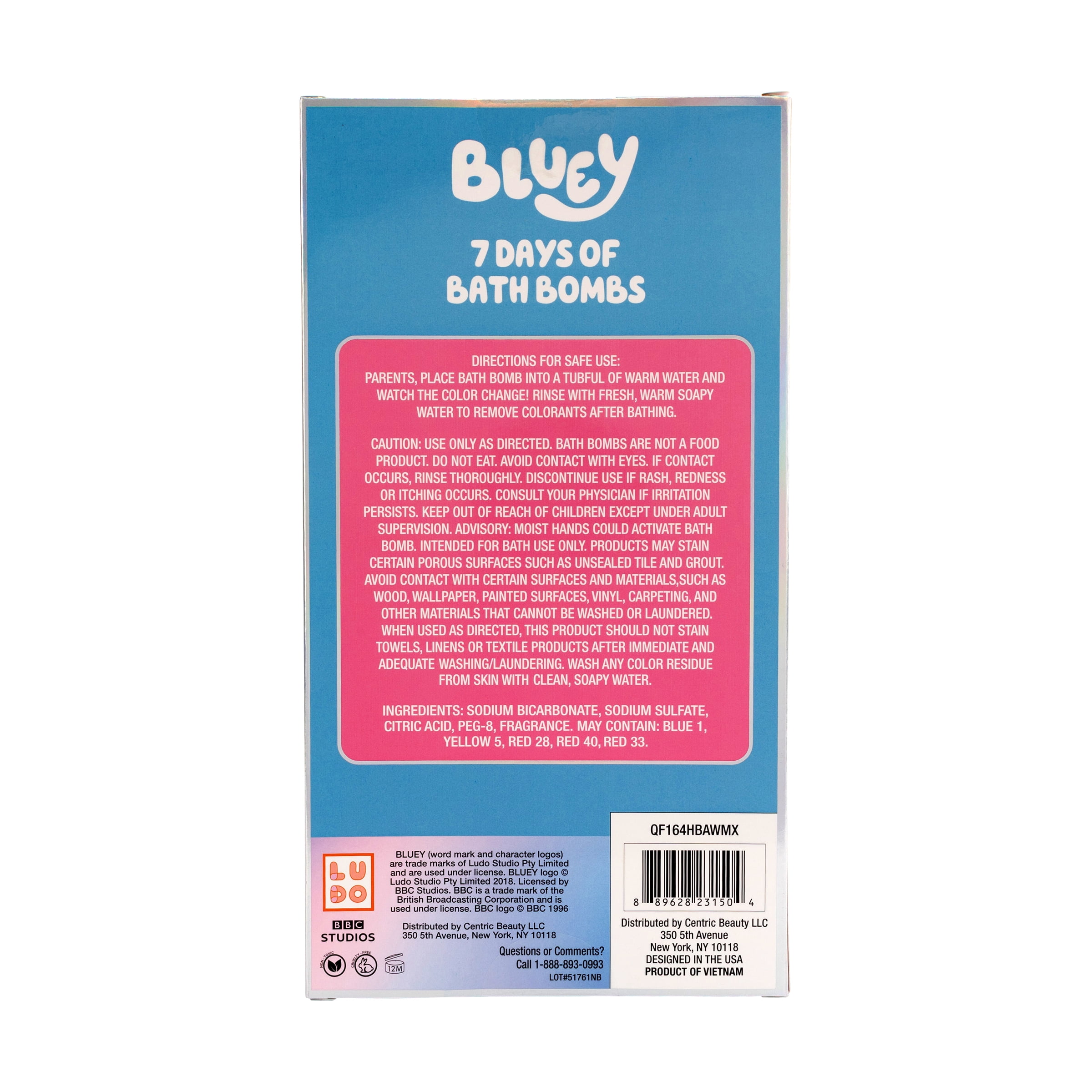 Bluey Bath Bomb Advent Calendar