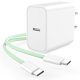 thumbnail image 1 of Cargador CREHAO 20W USB C a USB C para iPhone 16 Pro Max, 1 of 8