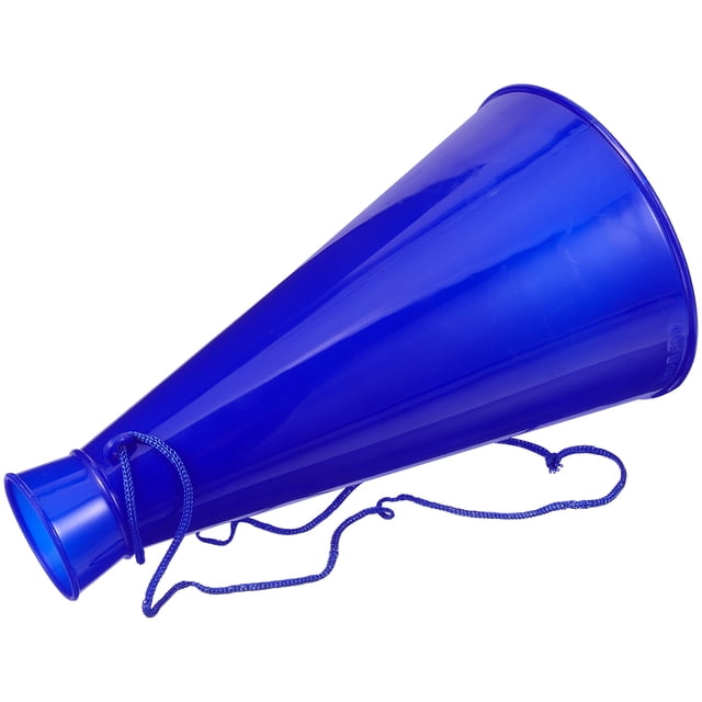 EXHUMKY Mégaphone d'Amplification Sonore pour Activité Extérieure Bleu Lot de 1