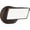 Bronze, variant on Halo Outdoor TGS3S401DSRB Selectable 3000, 2500, 2000 Lumens LED Security Light with Dusk to Dawn Sensor, 1 Square Head, Bronze