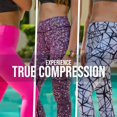 thumbnail image 4 of compresiónZ Leggings de talle alto para mujer - Pantalones de compresión de talla grande Yoga Correr gimnasio y fitness (Negro XXL), 4 of 5