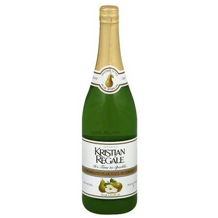 Kristian Regale Sparkling Pear Juice Beverage, 25.4 fl oz, (Pack of 12)