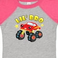 thumbnail image 4 of Inktastic Monster Truck Little Bro Boys Baby Bodysuit, 4 of 5