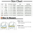 thumbnail image 2 of XMMSWDLA Nursing Sleep Bras for Breastfeeding Women Button Front Maternity Comfy Bralette Padded Bras for Women Strapless Bras for Women, 2 of 4