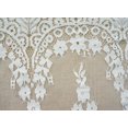 thumbnail image 2 of Lace Fabric Trim Retro Tulle Embroidery Rose Floral Wedding Fabric, 2 of 5