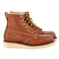 thumbnail image 5 of Herman Survivors Professional Men's Steel Toe Full Grain Leather Backhaul Brown Work Boots, 5 of 7