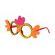 thumbnail image 1 of Minnieouse Gafas de purpurina de Pascua, disfraces de juego de disfraces de animales, decoración de anteojos de plástico para cumpleaños, regalos, Cadenas y cordones para anteojos Tipo 2 Minnieouse AP004901-02, 1 of 6