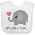 thumbnail image 3 of Inktastic Loved by My Abuela Grandchild Boys or Girls Baby Bib, 3 of 4