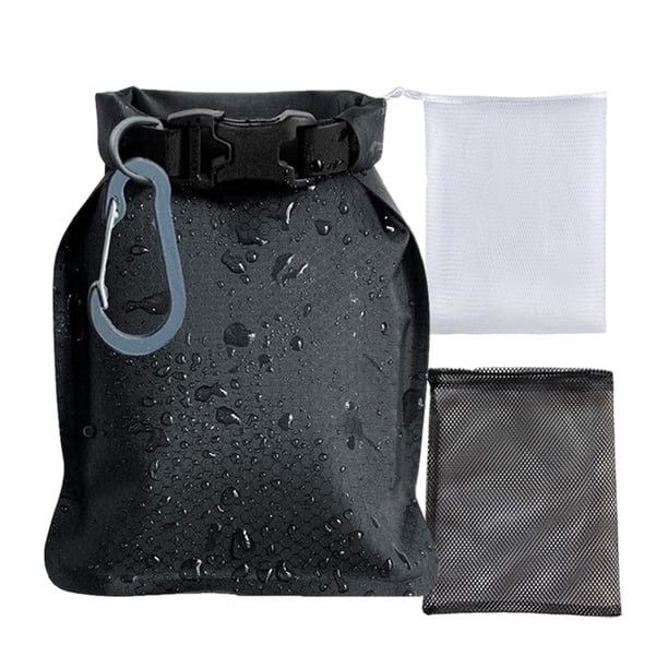 Bolsa de jabón de viaje, impermeable, a prueba de fugas, con redes de espuma, contenedor de jabón portátil para gimnasio, camping, natación, viajes y vacaciones.