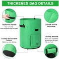 thumbnail image 4 of Potato Grow Bags , 2 Pack 10 Gallon Potato Growing Bags Potato Planting Bag Potato, 4 of 7
