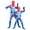 Style C, variant on Superhero Full Body Costume, Spider Costume Hero Jumpsuit with Mask, Traditional Superhero Suit, Classic Web Hero Traditional Bodysuit Spider Superhero Cosplay Full Jumpsuit