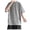 Grey, variant on Men's Summer Half Sleeved Style Trend Versatile Five Quarter Shirt Loose Top