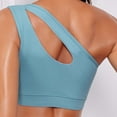 thumbnail image 6 of Darzheoy Sports Bras for Women One-shoulder Sports Bra Fitness Yoga Quick-drying Shock-proof Vest Jogging Sports Bra XL, 6 of 6