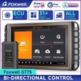 thumbnail image 1 of Foxwell GT75 Outil Avancé de Diagnostic Automobile Bidirectionnel Outil d'Analyse OBD2 Lecteur Tout Système Lecteur de Voiture 33+ Services de Réinitialisation d'Entretien Réinitialisation de l'ECU Test Actif Bluetooth OBDII Lecteur de Code EOBD Tablette, 1 of 8