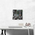 thumbnail image 2 of ARTCANVAS Modern Monotone Grid Canvas Art Print - Size: 12" x 12" (0.75" Deep), 2 of 9