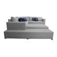 thumbnail image 4 of Sala Esquinera en U EL BAZAR STORE Corbel Gris plata Moderna en U 200x315x255 cm, 4 of 8