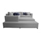 thumbnail image 4 of Sala Esquinera en U EL BAZAR STORE Corbel Gris plata Moderna en U 200x315x255 cm, 4 of 8