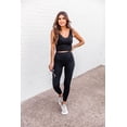 thumbnail image 3 of Leggins Hi Clasmix de cintura alta negros para mujer S-M, 3 of 7
