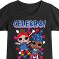 thumbnail image 3 of LOL Surprise! Americana - 4th of July - Celebr8! - Toddler & Youth Girls Short Sleeve Graphic T-Shirt, 3 of 5