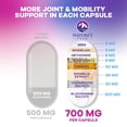 thumbnail image 6 of Glucosamine Chondroitin, MSM & Turmeric - Extra Strength Joint Support Supplement with 1500mg Glucosamine Sulfate per Serving - for Cartilage, Joint Health & Flexibility - Bottled USA - 60 Capsules, 6 of 9