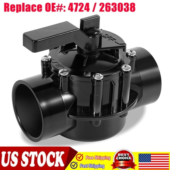 Replace Part for Jandy 4724 2-Port 1-1/2" or 2" Positive Seal Diverter Valve