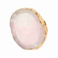 thumbnail image 3 of Paleta de resina para decoración de uñas, plato de colores para pintar y dibujar, borde dorado, herramienta de manicura para uñas DIY, color rosa, 3 of 14