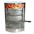 thumbnail image 1 of PreAsion Commercial Egg Tart Pizza Food Warmer Display Cabinet 110V Stainless Steel, 1 of 11