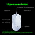 thumbnail image 6 of Arealer DeathAdder Essential Wired Gaming Mouse 6400DPI Optical Sensor/5 Independently Programmable Buttons/Rubber Side Grips Ergonomic Game USB Computer Mice for Windows PC Gamers, 6 of 7
