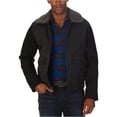 thumbnail image 2 of Nautica Mens Fleece Bomber Jacket, Black, Medium, 2 of 2