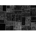 thumbnail image 1 of Ahgly Company Indoor Rectangle Patchwork Gray Transitional Area Rugs, 8' x 12', 1 of 4