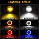 thumbnail image 4 of Luz antiniebla Angel Eye para Ford Focus Fusion Fiesta Explorer C-Max Transit Tourneo EcoSport Edge Lámpara de conducción antiniebla LED DRL para automóvil, 4 of 5
