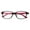 Red, variant on HUANLEDASH Blue Light Blocking Glasses Unisex Retro Small Frame Clear View Strong Hinge Eye Protection Clear Bluelight Glasses Spectacles Office Use Eyewear
