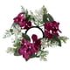 thumbnail image 2 of ¡Ahorros navideños! Coronas navideñas artificiales Boovnll de 7,6 cm para velas de gabinete de cocina, para puertas, mesas, pilares, ventanas, sillas, decoración de pared, coronas y adornos navideños., 2 of 7